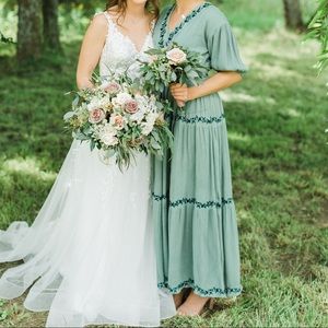 Boho bridesmaid/formal/maxi dress